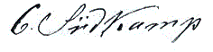 Handschrift Clemens Südkamp